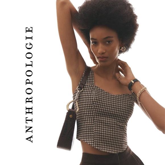 Anthropologie Tops - Dolan Left Coast Sweetheart Cropped Corset Tank